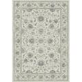Blueprints 57126 Ancient Garden Collection 9.2 x 12.10 in. Traditional Rectangle Rug, Cream BL268448